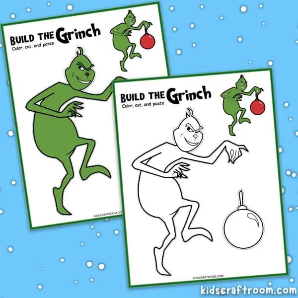 Page 4 - Build The Grinch Coloring Pages.