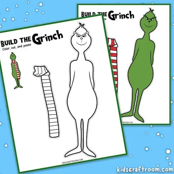 Page 7 - Build The Grinch Coloring Pages.