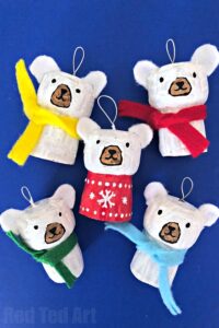 47 Cute Polar Bear Crafts For Kids To Make This Winter - Kids Craft Room