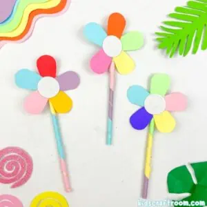 Easy Spring Flower Craft For Kids To Make