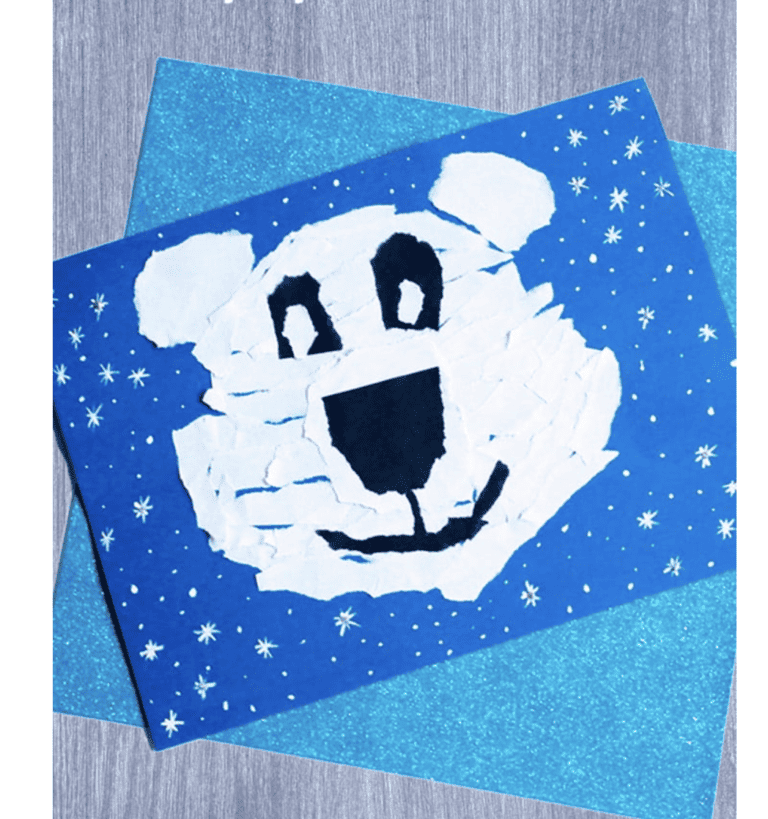 47 Cute Polar Bear Crafts For Kids To Make This Winter - Kids Craft Room