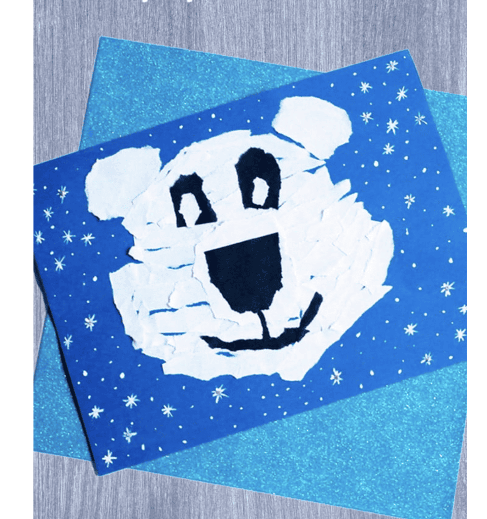 47 Cute Polar Bear Crafts For Kids To Make This Winter - Kids Craft Room
