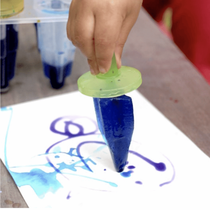Image for Painting with Frozen Paint Pops
