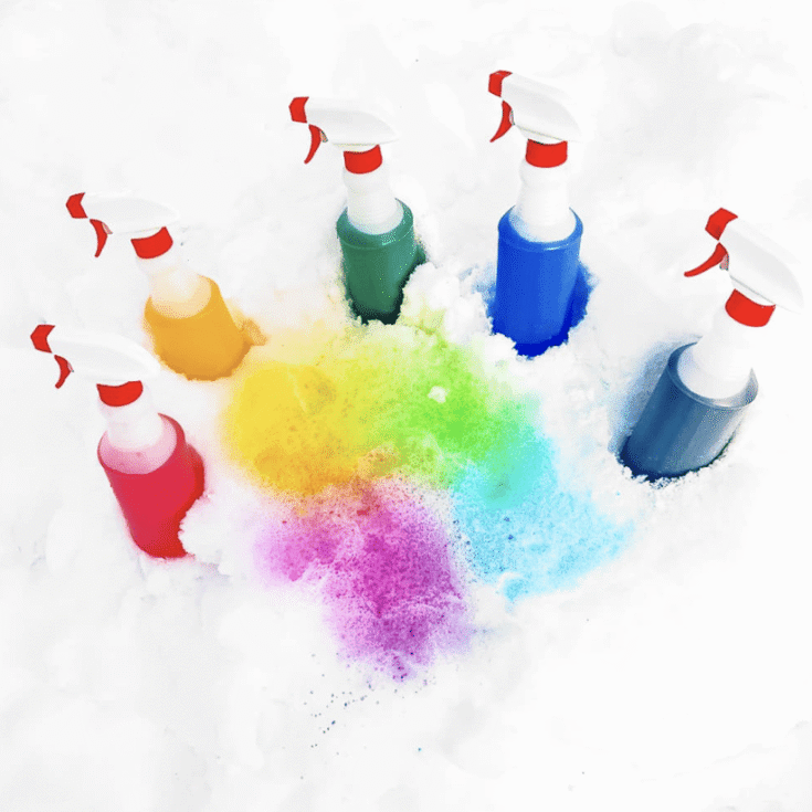 Image for DIY Spray Bottle Snow Paint 
